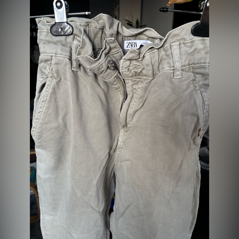 ZARA High Rise Paperbag Jeans - Picture 7 of 7
